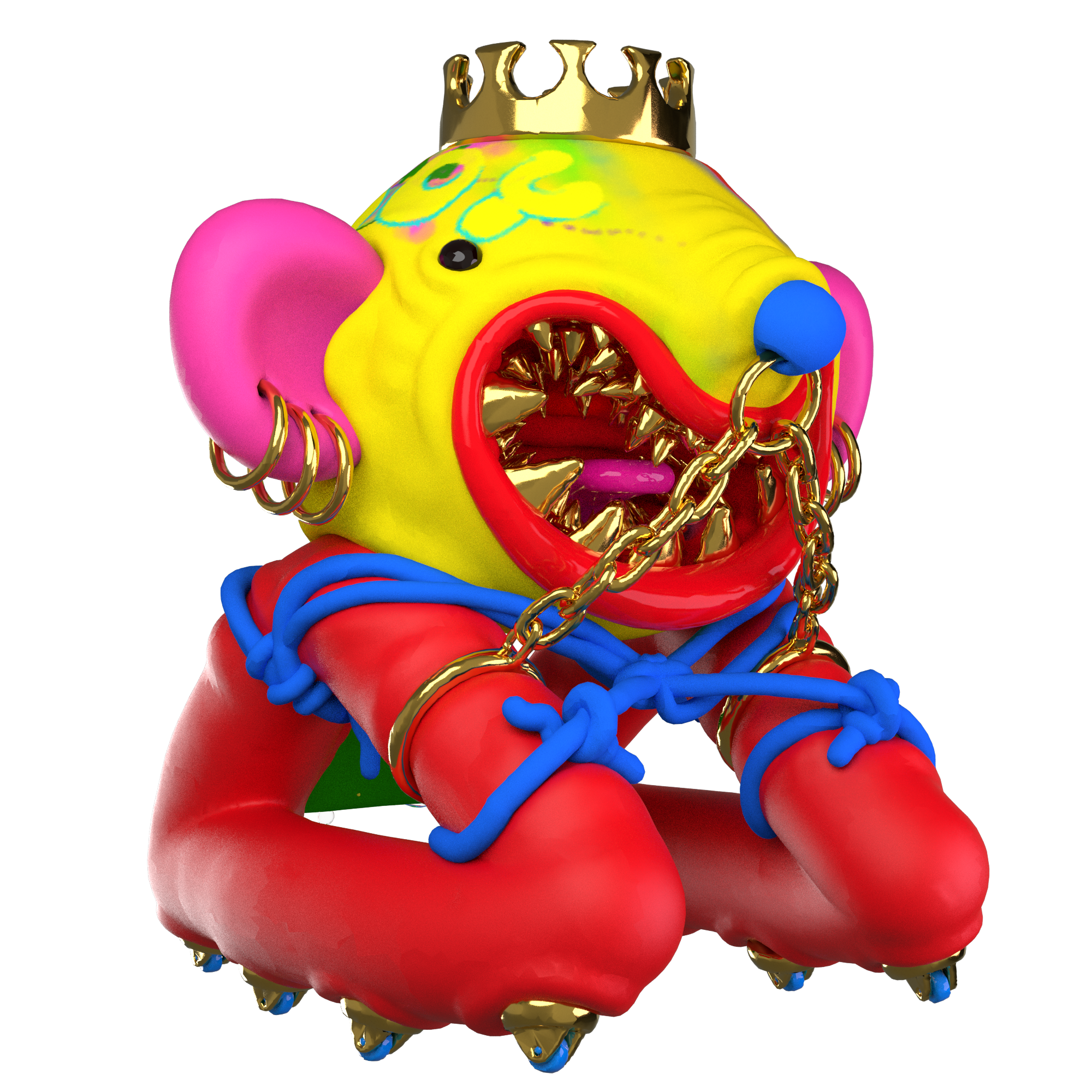 Inflatable Rat King